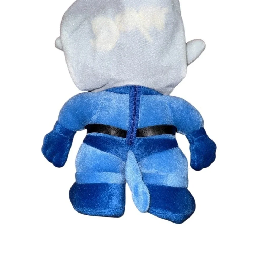 Duke Blue Devils Mascot Plush Blue w/ Cape Sound Button 12